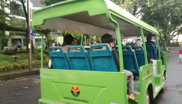 Potret salah satu odong-odong yang beroperas di kampus Bumi Siliwangi. (Isolapos/Rahmah Azzahra)